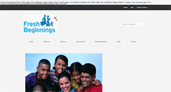 Desktop Screenshot of freshbeginnings.org